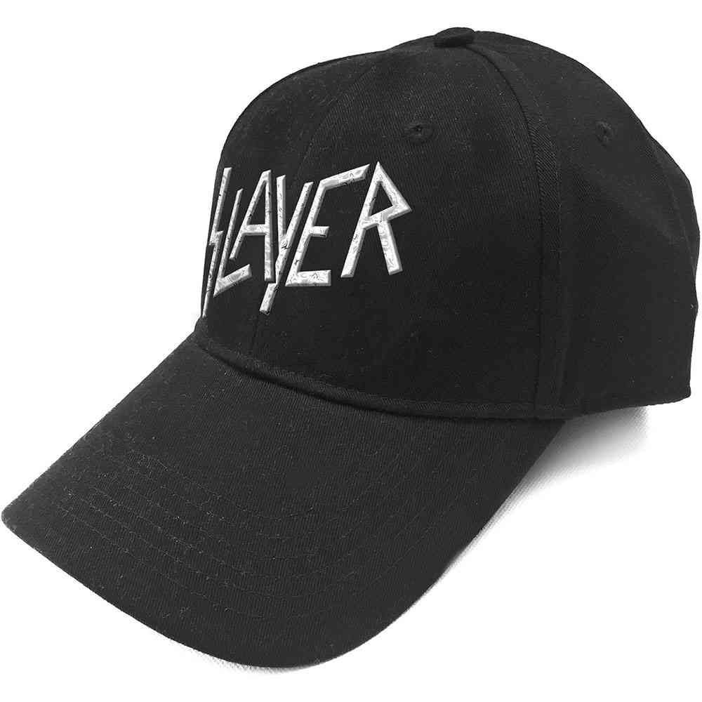 Slayer - Logo Sonic Silver Baseball cap - Black